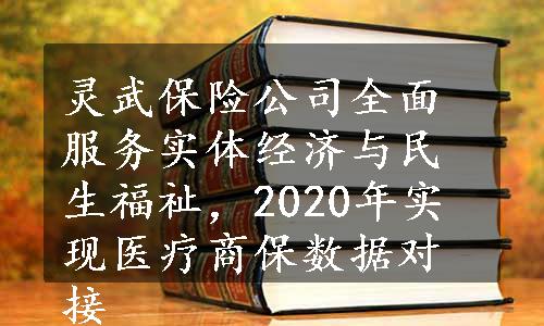 灵武保险公司全面服务实体经济与民生福祉，2020年实现医疗商保数据对接