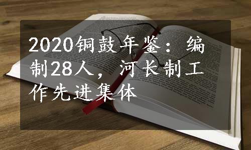 2020铜鼓年鉴：编制28人，河长制工作先进集体