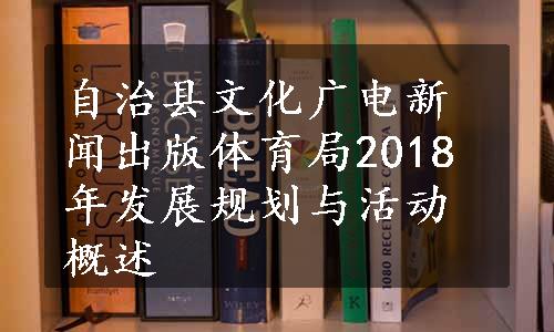 自治县文化广电新闻出版体育局2018年发展规划与活动概述