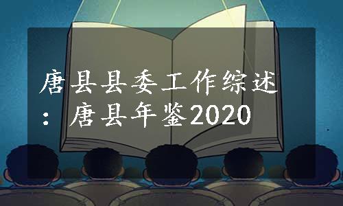 唐县县委工作综述：唐县年鉴2020