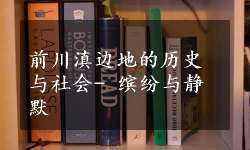 前川滇边地的历史与社会- 缤纷与静默