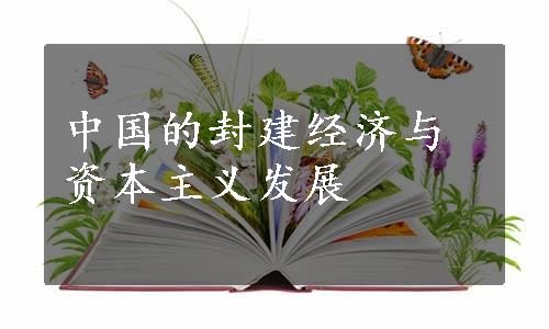 中国的封建经济与资本主义发展