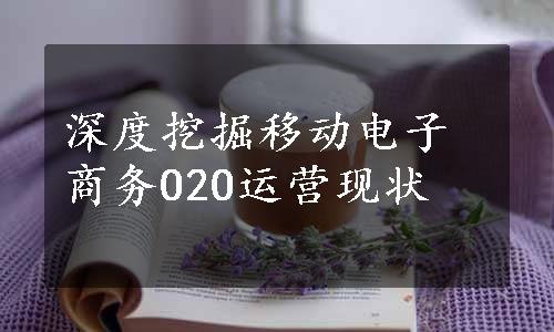 深度挖掘移动电子商务O2O运营现状