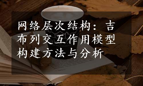 网络层次结构：吉布列交互作用模型构建方法与分析