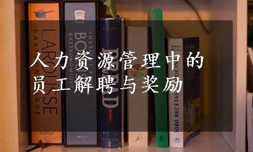 人力资源管理中的员工解聘与奖励