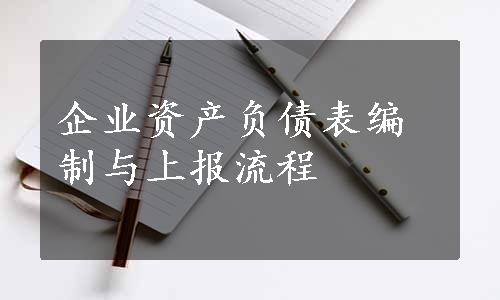 企业资产负债表编制与上报流程