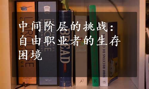 中间阶层的挑战：自由职业者的生存困境