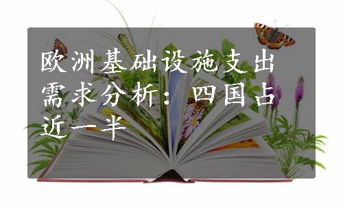 欧洲基础设施支出需求分析：四国占近一半