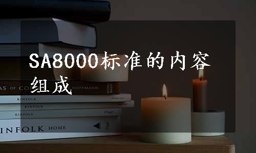 SA8000标准的内容组成