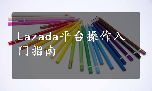 Lazada平台操作入门指南