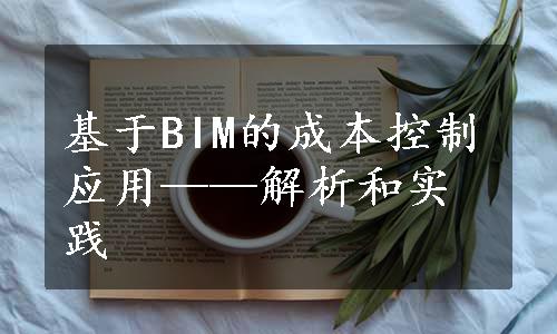 基于BIM的成本控制应用——解析和实践