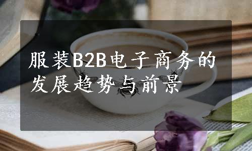 服装B2B电子商务的发展趋势与前景