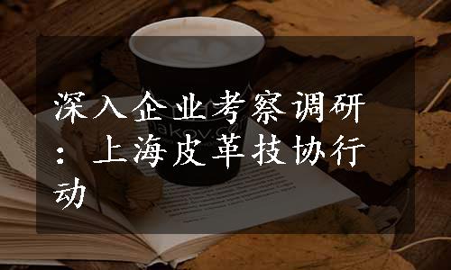 深入企业考察调研：上海皮革技协行动