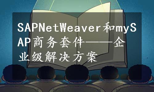 SAPNetWeaver和mySAP商务套件——企业级解决方案