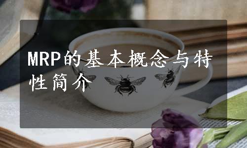 MRP的基本概念与特性简介