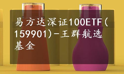 易方达深证100ETF(159901)-王群航选基金