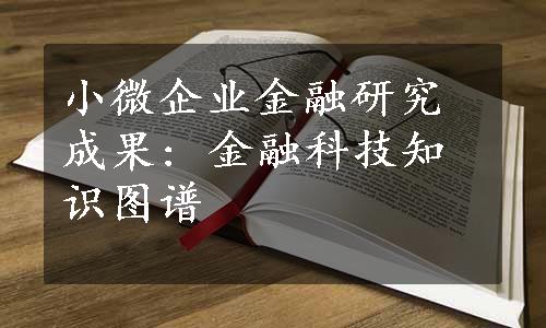 小微企业金融研究成果: 金融科技知识图谱