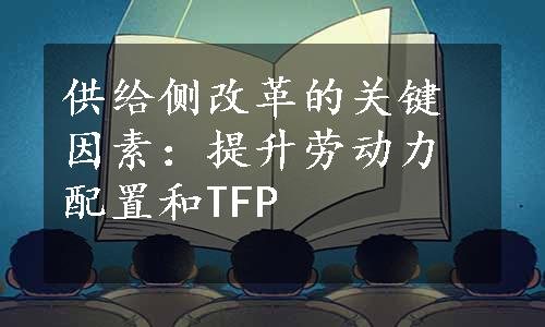 供给侧改革的关键因素：提升劳动力配置和TFP