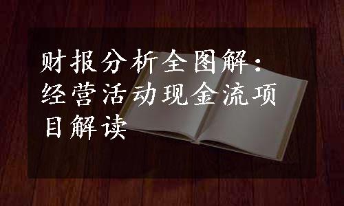 财报分析全图解：经营活动现金流项目解读