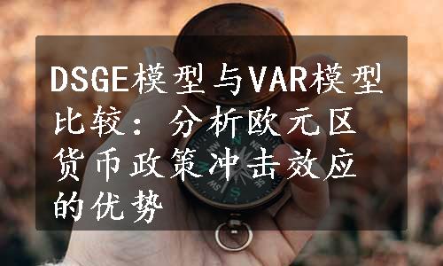 DSGE模型与VAR模型比较：分析欧元区货币政策冲击效应的优势