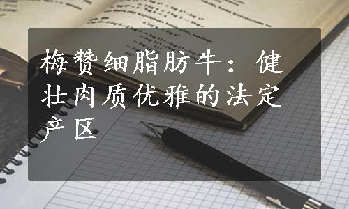 梅赞细脂肪牛：健壮肉质优雅的法定产区