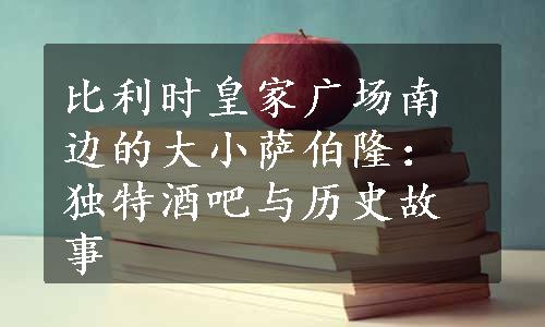 比利时皇家广场南边的大小萨伯隆：独特酒吧与历史故事