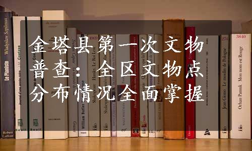 金塔县第一次文物普查：全区文物点分布情况全面掌握