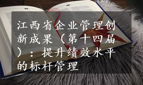 江西省企业管理创新成果（第十四届）：提升绩效水平的标杆管理