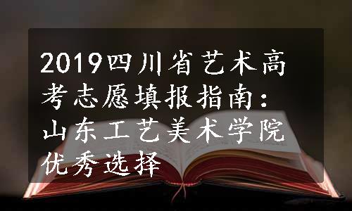 2019四川省艺术高考志愿填报指南：山东工艺美术学院优秀选择