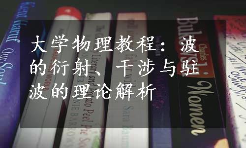 大学物理教程：波的衍射、干涉与驻波的理论解析