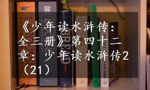 《少年读水浒传：全三册》第四十二章：少年读水浒传2（21）