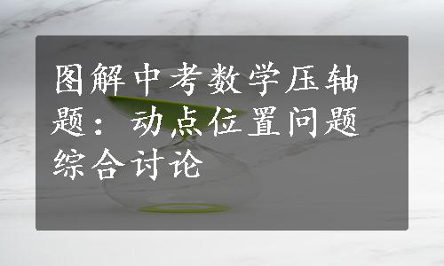 图解中考数学压轴题：动点位置问题综合讨论