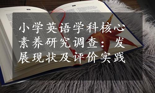 小学英语学科核心素养研究调查：发展现状及评价实践