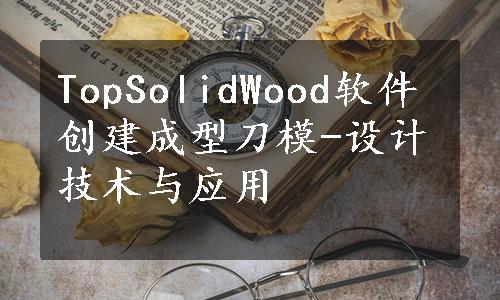 TopSolidWood软件创建成型刀模-设计技术与应用