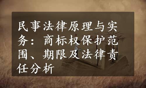 民事法律原理与实务：商标权保护范围、期限及法律责任分析