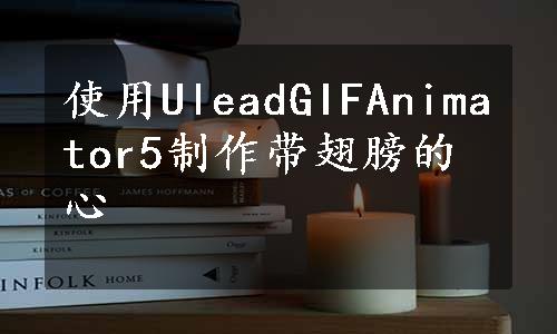 使用UleadGIFAnimator5制作带翅膀的心