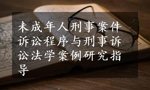 未成年人刑事案件诉讼程序与刑事诉讼法学案例研究指导