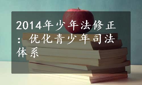 2014年少年法修正：优化青少年司法体系