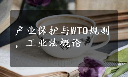 产业保护与WTO规则，工业法概论