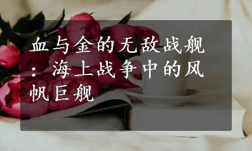 血与金的无敌战舰：海上战争中的风帆巨舰