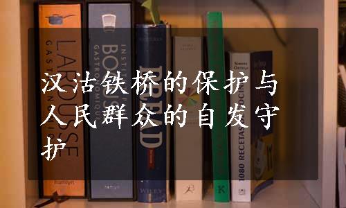 汉沽铁桥的保护与人民群众的自发守护