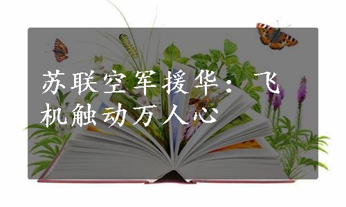 苏联空军援华：飞机触动万人心