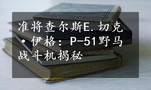 准将查尔斯E.切克·伊格：P-51野马战斗机揭秘