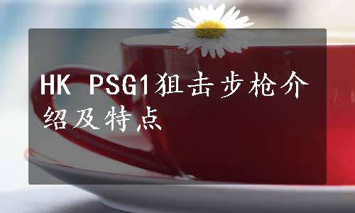 HK PSG1狙击步枪介绍及特点