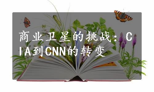 商业卫星的挑战：CIA到CNN的转变