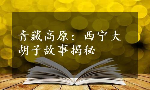 青藏高原：西宁大胡子故事揭秘