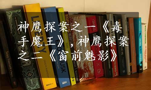 神鹰探案之一《毒手魔王》,神鹰探案之二《窗前魅影》