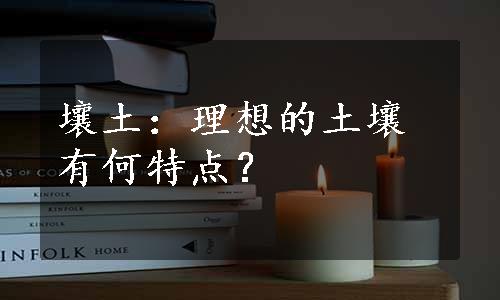 壤土：理想的土壤有何特点？