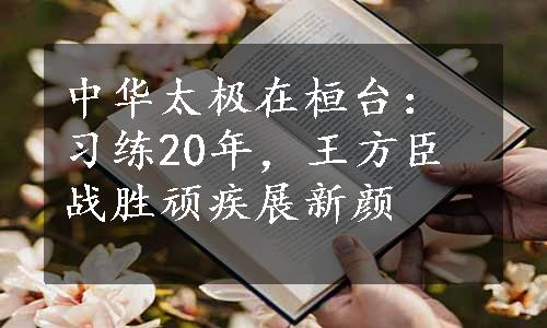 中华太极在桓台：习练20年，王方臣战胜顽疾展新颜