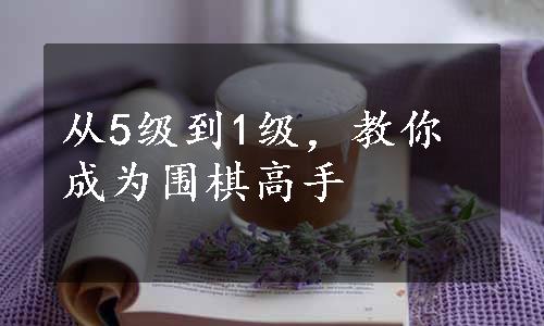 从5级到1级，教你成为围棋高手